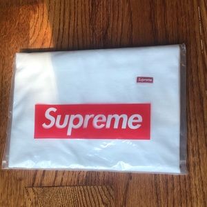 Supreme Small Box Tee White Small